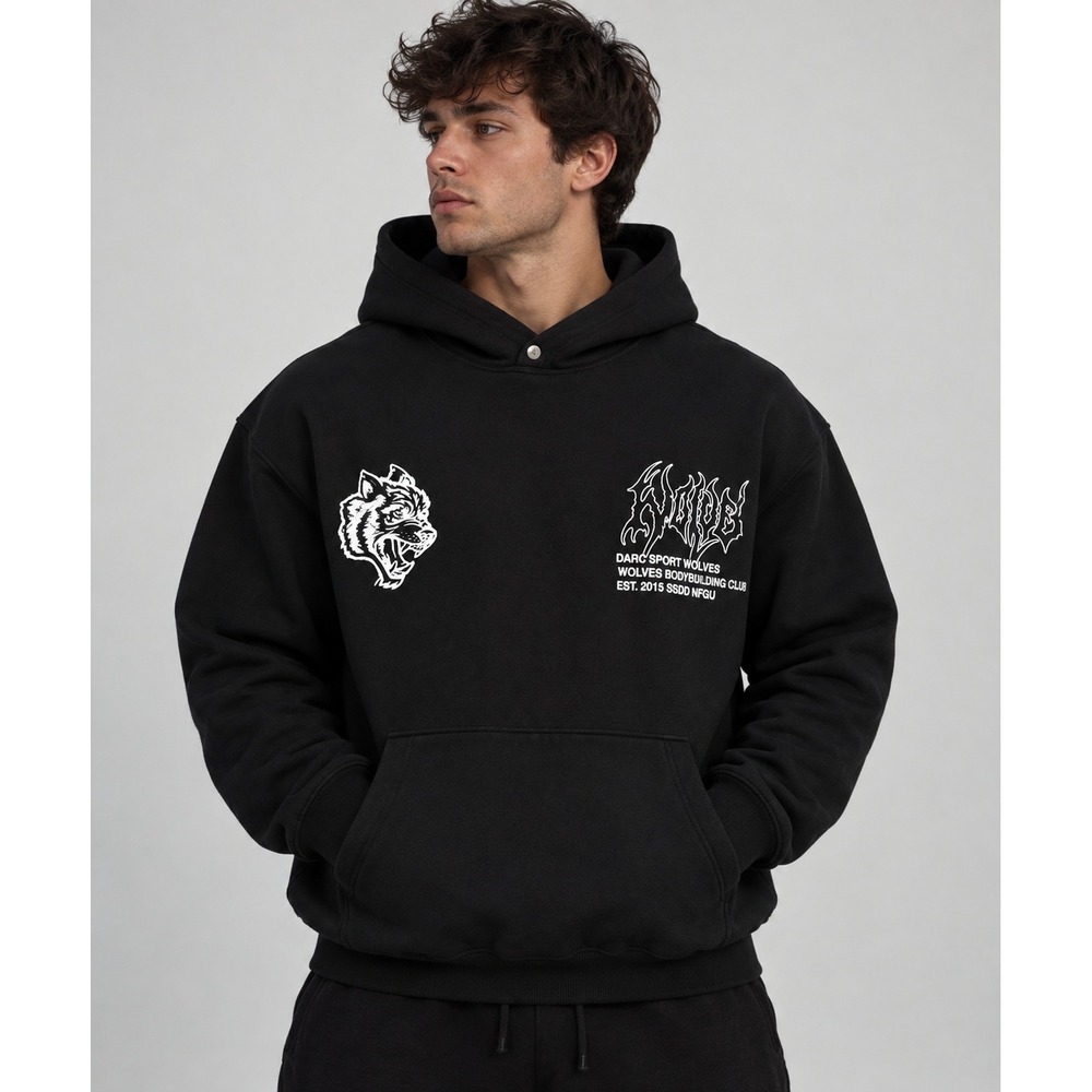 Darc Sport Creator V2 Pierce Hoodie Black White Size M NWT 1 of 500 - Picture 2 of 3